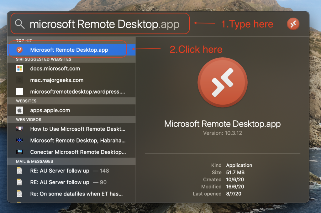 microsoft remote desktop 10 for mac how to right-click